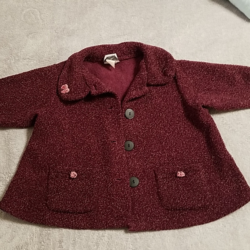 Girls peacoat